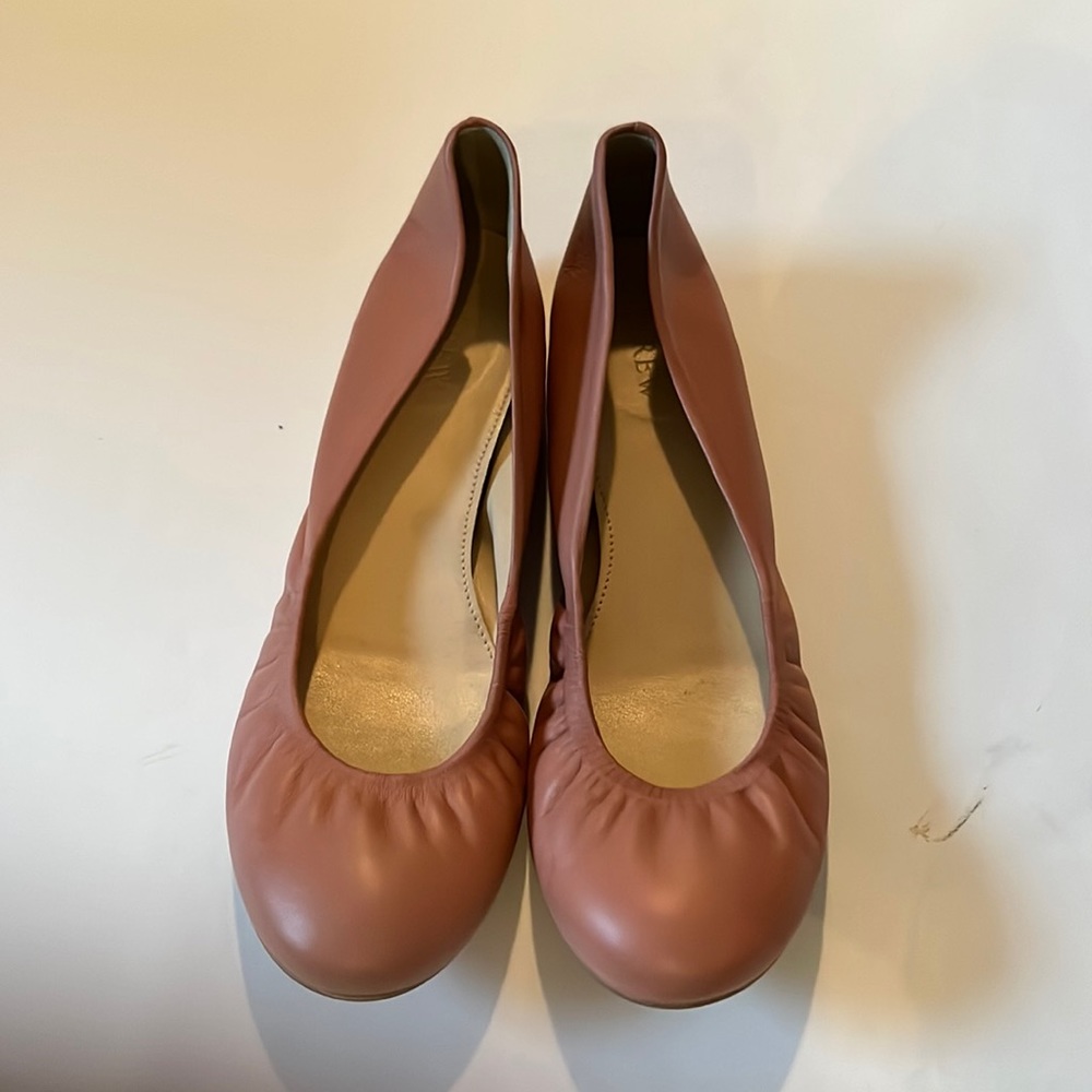 J. Crew Cece Ballet flats. Color is Frosted Taupe. Size 8.5.